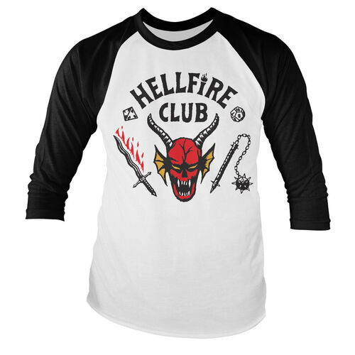 Camiseta Stranger Things Hellfire Club L