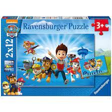 Puzzle Paw Patrol 2x12pcs