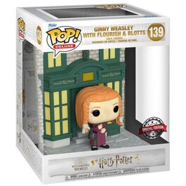 Funko Pop! Deluxe Harry Potter - Hp Diagon Alley- Flourish & Blotts W/Ginny 139