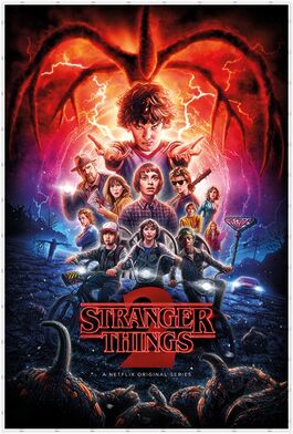 Poster Stranger Things One Sheet Season 2 Poster Stranger Things One Sheet Season 2