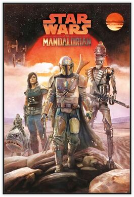 Poster Star Wars The Mandalorian Crew Poster Star Wars The Mandalorian Crew