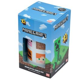 Sandwichera Termo de Acero Inoxidable - Caras Minecraft - 500ml Sandwichera Termo de Acero Inoxidable - Caras Minecraft - 500ml