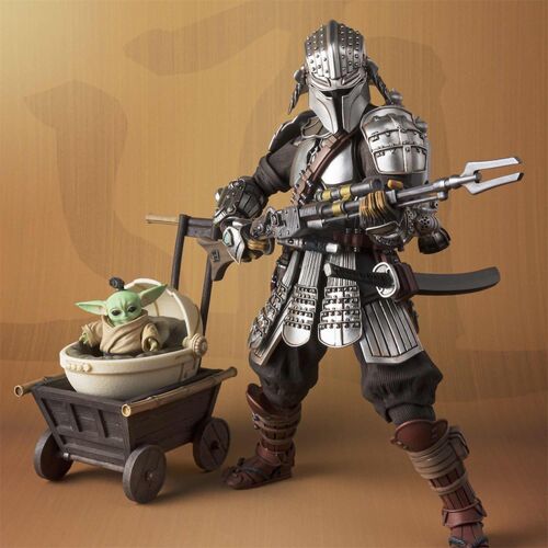 Figura Ronin Mandalorian Beskar Armor & Grogu - Star Wars