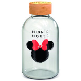 Botella De Cristal Pequeña Minnie Botella De Cristal Pequeña Minnie