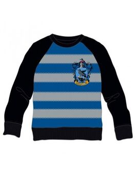 Sudadera Sublimada Negra Ravenclaw