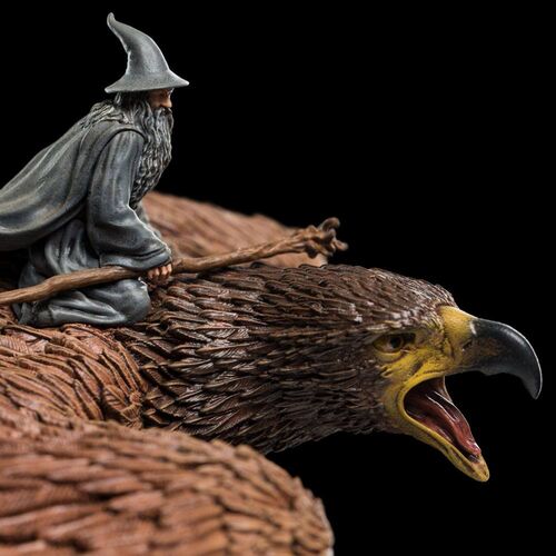 Figura Gandalf on Gwaihir 15cm - El Señor de los Anillos