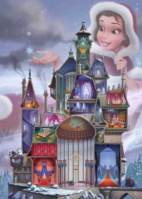 Puzzle Castillo Bella 1000 pz - Disney