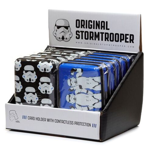 Billetero con Proteccion Contacless Stormtrooper - Star wars