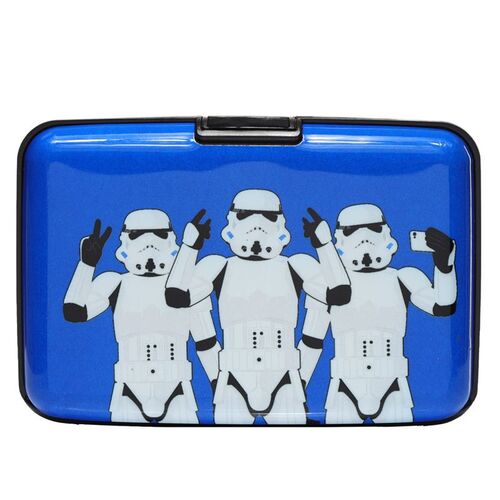 Billetero con Proteccion Contacless Stormtrooper - Star wars