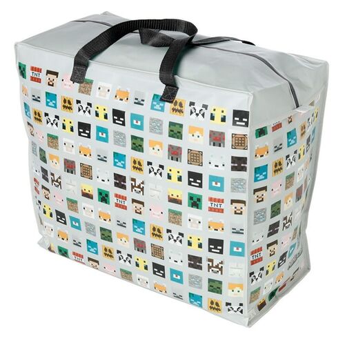 Bolsa de Almacenaje - Caras Minecraft