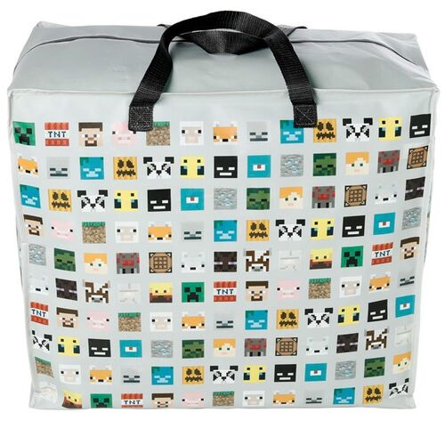 Bolsa de Almacenaje - Caras Minecraft