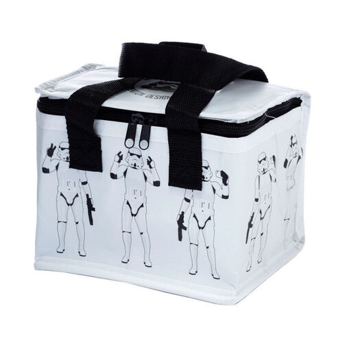 Bolsa Refrigerante Stormtrooper Black Blanco - Star Wars