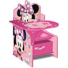 Pupitre Minnie con silla y contenedor