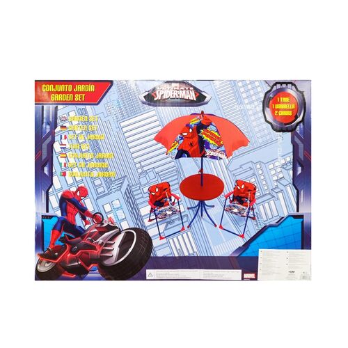 Camping Spiderman 4 piezas