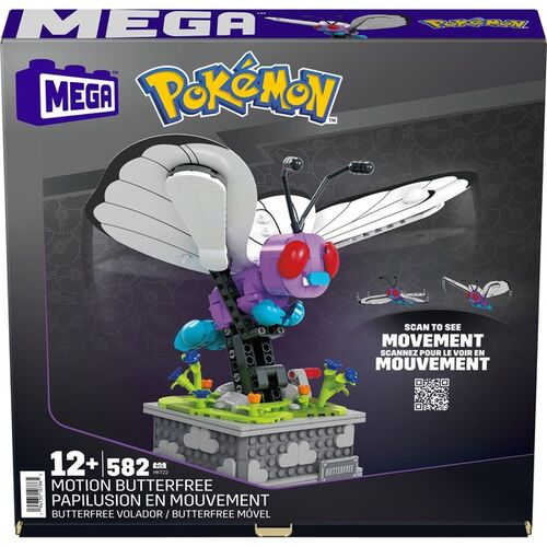 Pokmon Mega Construx Construction Set Motion Butterfree