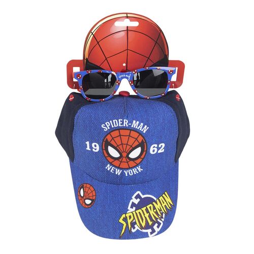 Gorra y Gafas Sol Spiderman