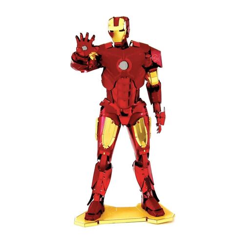 Replica Iron Man 3D Maqueta Metal Model kit Iron Man Avengers