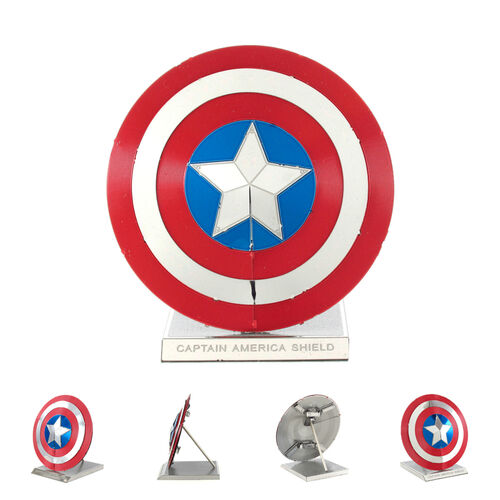 Replica Escudo Capitan America 3D Maqueta Metal Model kit Captain America Avengers