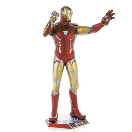 Replica Iron Man 3D Maqueta Metal Model kit Iron Man Avengers