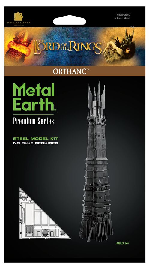 Replica Señor Anillos Orthanc 3D Maqueta Metal Model kit