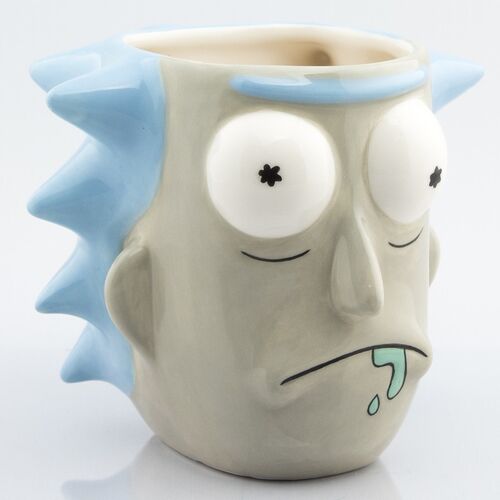 Taza 3D Rick Sanchez 500 ml Rick y Morty