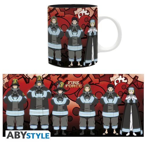 Taza Termosensible Company 8 320 ml Fire Force