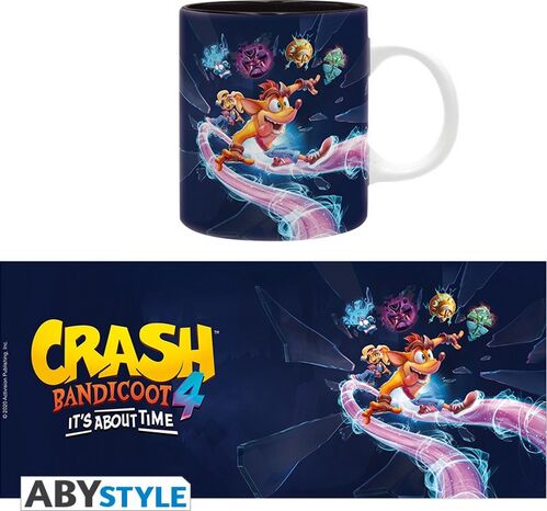 Taza Its About Time 320 ml Crash Bandicoot