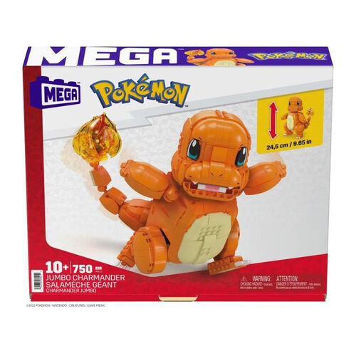 Mega Construx Pokmon Jumbo Charmander - Pokemon