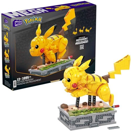 Kit de construccin Mattel MEGA Construx Pikachu 24cm - Pokmon