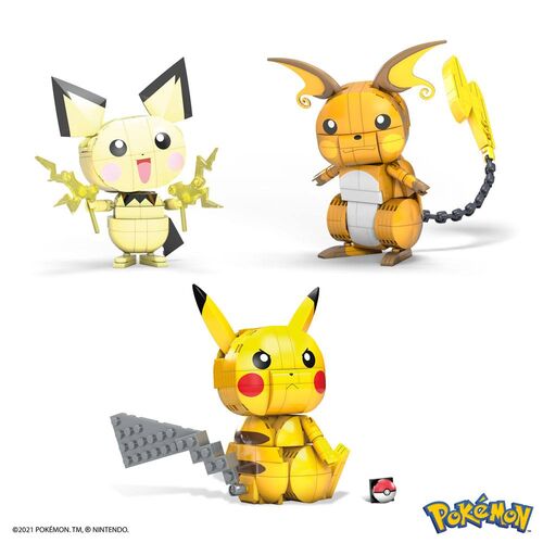 Kit de Construcción Mega Construx Pikachu - Pokemon