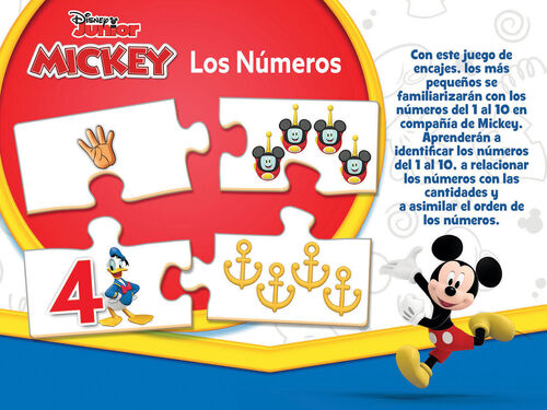 Juego Educativo Mickey Los Numeros