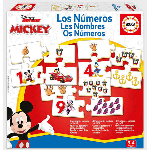 Juego Educativo Mickey Los Numeros