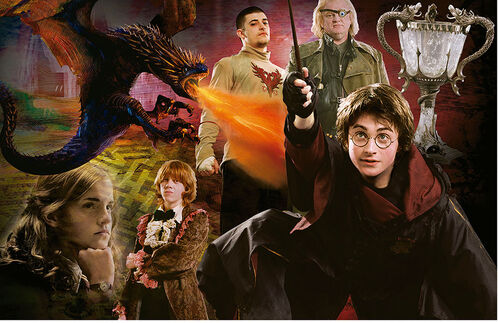 Puzzle Harry Potter Caliz de Fuego 1000 piezas miniaturas