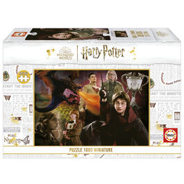Puzzle Harry Potter Caliz de Fuego 1000 piezas miniaturas