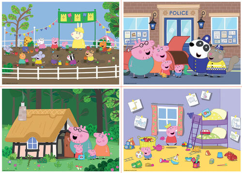 Puzzle Multi 4 Peppa Pig