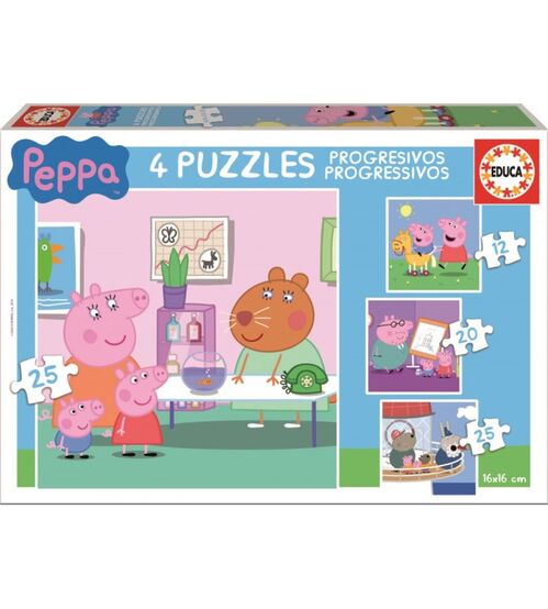 Puzzle Progresivo Peppa Pig
