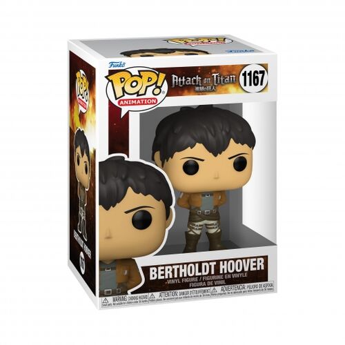 Funko POP! Berthold Hoover - Ataque a los Titanes