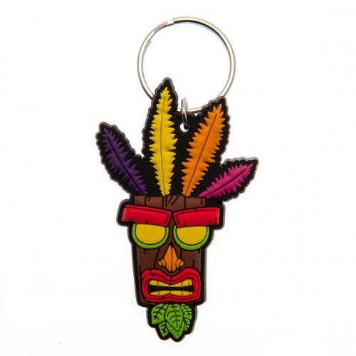 Llavero Crash Bandicoot Aku Aku
