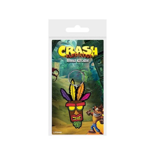 Llavero Crash Bandicoot Aku Aku