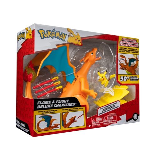 Pokémon Figura interactiva Deluxe Charizard 15 cm