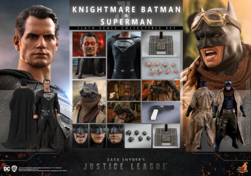 Figura Hot Toy Batman y Superman Zack Snyder 31cm