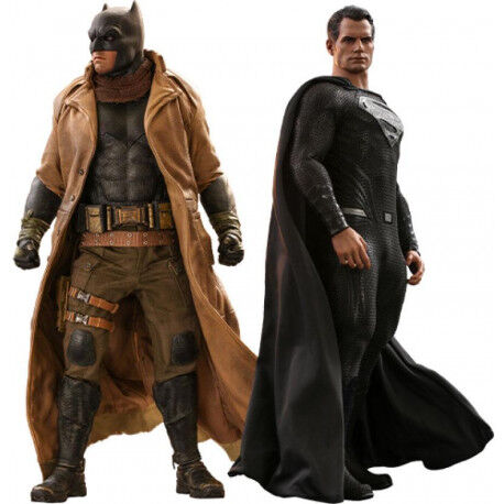 Figura Hot Toy Batman y Superman Zack Snyder 31cm