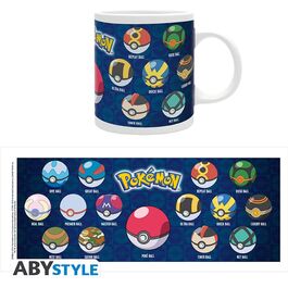 Taza Pokémon Pokeballs