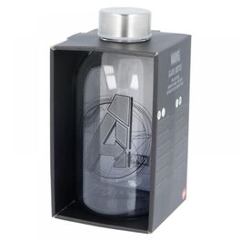 Botella De Cristal Pequeña Marvel Botella De Cristal Pequeña Marvel