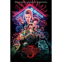 Póster Stranger Things Summer of 85 61 x 91 cm