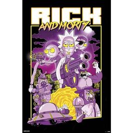 Poster Rick And Morty Characters Poster Rick And Morty Characters