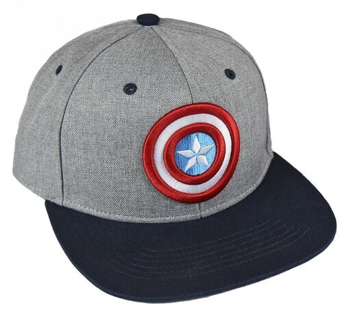 Gorra Capitn Amrica Visera Plana