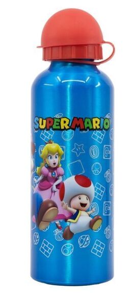 Botella Super Mario Aluminio Alta 530Ml