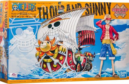 Maqueta One Piece Barco Thousand Sunny 14cm