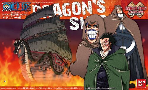 Maqueta One Piece Barco Dragon 14Cm